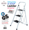 #1525-B Heavy Duty 3 Step Ladder (cuase pack 6 pcs)