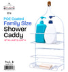 #2116 Shower Caddy White Family Size (case pack 6 pcs)