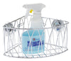 #2122 Shower Corner Basket with Suction Cup Hooks (case pack 12 pcs)