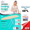 #2508 Wooden Ironing Board 48"x12" (case pack 4 pcs)