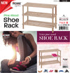 #2703-N Wooden Shoe Rack / Shoe Organizer (case pack 8 pcs)