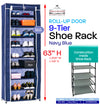 #3531-NBL Roll-up Door 9-Tier Shoe Closet (case pack 6 pcs)