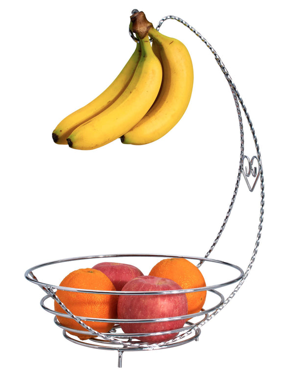 #3806 Fruit Basket with Banana Hook (case pack 6 pcs)