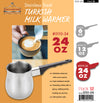 #5110-24 Stainless Steel Turkish Warmer 24 oz (case pack 12 pcs)