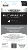 #5501 Flatware Set of 4 pieces (case pack 48 sets)