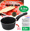 #6255 Non-Stick Sauce Pan with Two Pour Spouts 2.2 Qt (case pack 6 pcs)