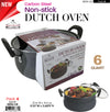 #6834-CB Carbon Steel Non-stick Dutch Oven 6 Qt (case pack 4 pcs)