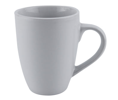 #8103-W Stoneware 12 oz White Coffee Mug (case pack 24 pcs)