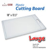 #A20-50602 Large Plastic Cutting Board 18"x12.5" (case pack 36 pcs)