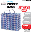 #A55-209 Zipper Laundry Bag 30"x28"x7" Super Size (case pack 72 pcs)