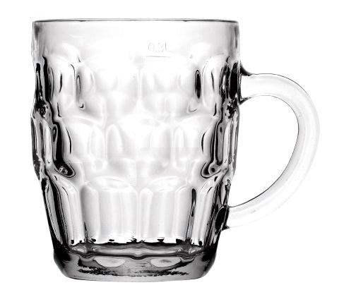 #B194-502191 Glass Handled Mug (case pack 24 pcs)