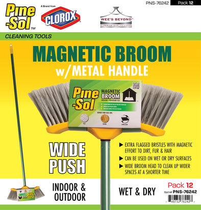 #PNS-76242 Pine-Sol Magnetic Broom (case pack 12 pcs)