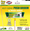 #PNS-76246 Pine-Sol Multi-Surface Push Broom (case pack 6 pcs)