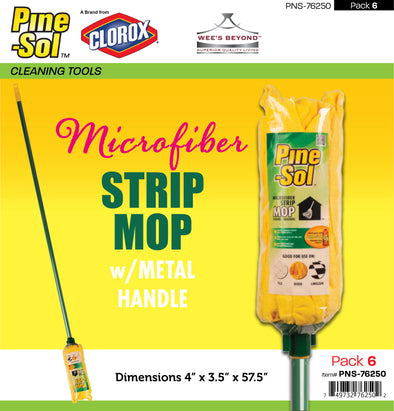 #PNS-76250 Pine-Sol Microfiber Strip Mop (case pack 6 pcs)