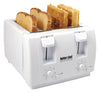 #RIM-241W Four-slice Toaster - White (case pack 4 pcs)