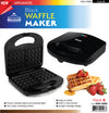#RIM-296B Waffle Maker - Black (case pack 6 pcs)