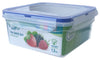 #W02-1402 Airtight Food Saver Square Box 1.3 L - Display Pack (case pack 24 pcs)