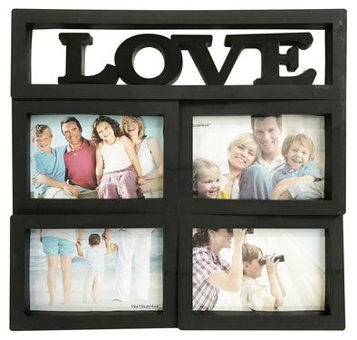 #W26504 Love Collage Picture Frame - Asst Colors