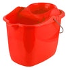 #1642-CL Mop Bucket 15-LT 4 Wheels (case pack 12 pcs)