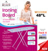 #2503 Wooden Ironing Board 48"x12" (case pack 4 pcs)