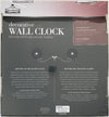 #2827 Arts 10" Wall Clock Assorted Colors (case pack 6 pcs)