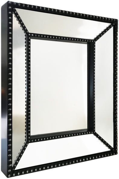#2851-M Bevel Beaded Mirror 15"x13' (case pack 4 pcs)