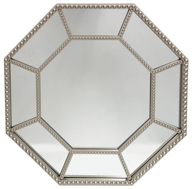 #2854-M Decor Octagon Shaped 18.5" Wall Mirror - Assorted Colors (case pack 6 pcs)