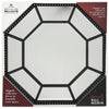 #2854-M Decor Octagon Shaped 18.5" Wall Mirror - Assorted Colors (case pack 6 pcs)
