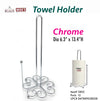 #3805 Chrome Paper Towel Holder (case pack 12 pcs)