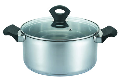 #5121-28F Stainless Steel Covered Sauce Pot 9.8 Qt (case pack 2 pcs)