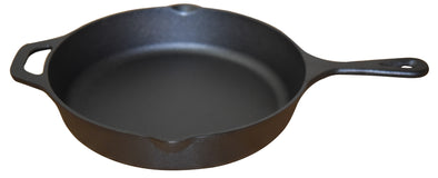 #5302-HS Cast Iron 10.25" Frying Pan w/Helper Handle (case pack 4 pcs)