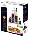 #5330-S5 Glass Oil & Vinegar, Sale & Pepper Set (case pack 6 pcs)