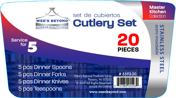 #5593-20 Cutlery 20-pc Box Set (case pack 12)