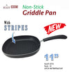 #6216-T Non-stick 10.25" Griddle Pan w/Stripes (case pack 12 pcs)