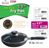 #6223 Non-Stick Fry Pan with Lid 11" (case pack 10 pcs)