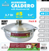 #6632-05 Heavy Guage Caldero with Aluminum Lid 3.7 Qt (case pack 6 pcs)