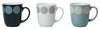 #8008-F Big Dots Design 12oz 6 Coffee Mugs with stand (case pack 6 pcs)
