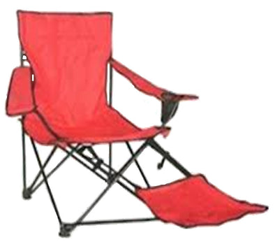 #9976-RD Wee's Beyond Large Foot and Arm-Rest Camping Chair (case pack 4 pcs)