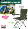 #9990-GR Wee's Beyond Large Camping Chair (case pack 6 pcs)
