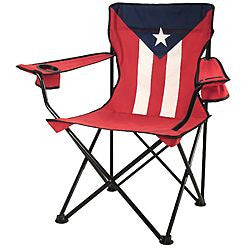 #9994-PR(9990) Wee's Beyond Large Camping Chair - Puerto Rico Flag (case pack 6 pcs)