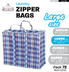 #A53-207 Laundry Zipper Bag 22"x22"x7" Large Size (case pack 72 pcs)