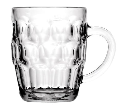 #B194-502191 Glass Handled Mug (case pack 24 pcs)