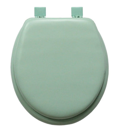#B260-LGR-KY07X Plain Soft Toilet Seat - Light Green (case pack 6 pcs)
