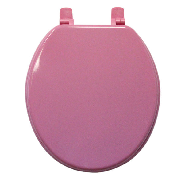 #B262-PNK-M71 Wood Toilet Seat - Pink (case pack 6 pcs)