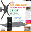 #EM2286 TV & DVD Wall Mount Combo Set (case pack 4 pcs)
