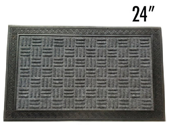 #IND-2010 PP Grill Door Mat Rectangular 16" x 24" (case pack 10 pcs)