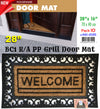 #IND-2035 PP H/R Rectangular 28" Grill Door Mat (case pack 10 pcs)