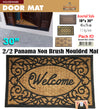 #IND-2080 Coir Door Mat Rectangular 18"x30" (case pack 10 pcs)