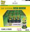#PNS-76200 Pine-Sol Soap Dispensing Dish Brush (case pack 25 pcs)