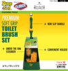#PNS-76219 Pine-Sol Premium Soft Grip Toilet Brush Set (case pack 12 pcs)